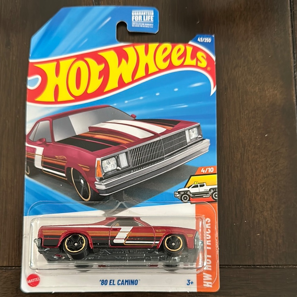 '80 El Camino Red Toy Car